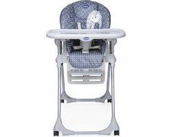 Chicco Polly Easy Kinderstoel - Inklapbare baby eetstoel - Met stoelverkleiner - Hoogte verstelbaar - Pinguin