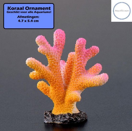 Koraal Aquarium Decoratie - Ornament Nep Koraal - - bol.com
