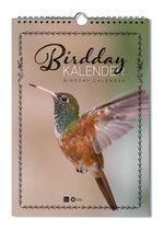 BIRDday kalender - verjaardagskalender met vogels wandmodel kalender