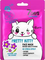 7 DAYS Pretty Kitty Animal Face Mask