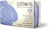 Cottons Inlegkruisjes ultra dun 100% natuurlijk katoen - 4 x 24 stuks
