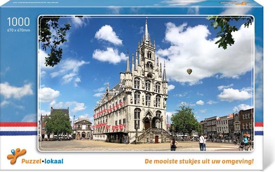 Puzzels - Oude Stadhuys - Gouda - Nederland - Legpuzzel - 1000 stukjes |  bol.com