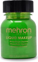 Mehron - Vloeibare Schmink op Waterbasis - Groen - 30 ml