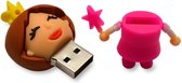 Prinses usb stick 16GB -1 jaar garantie – A graden klasse chip