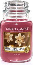 Yankee Candle Large Jar Geurkaars - Glittering Star