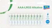 AAA-LR03 Alkaline batterijen 12 stuks