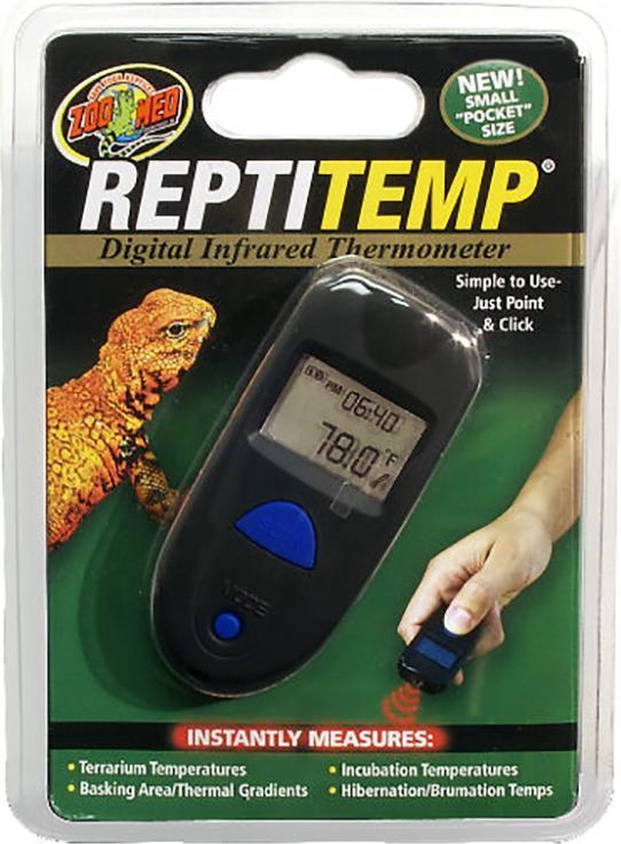 Digital infrared thermometer - ZooMed