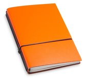 X17 - A6 Notitieboek LEFA Oranje met 3 inlays