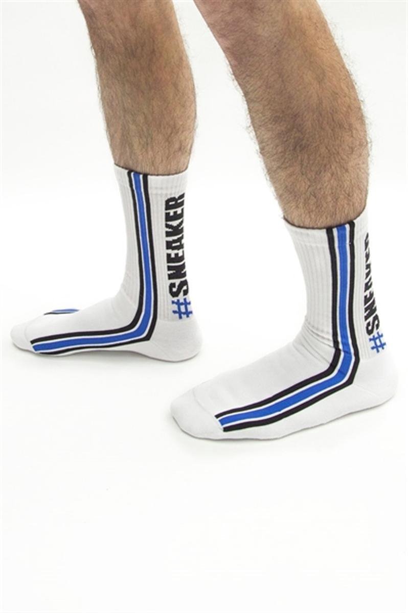 Sneakerporn socks white blue 43-46