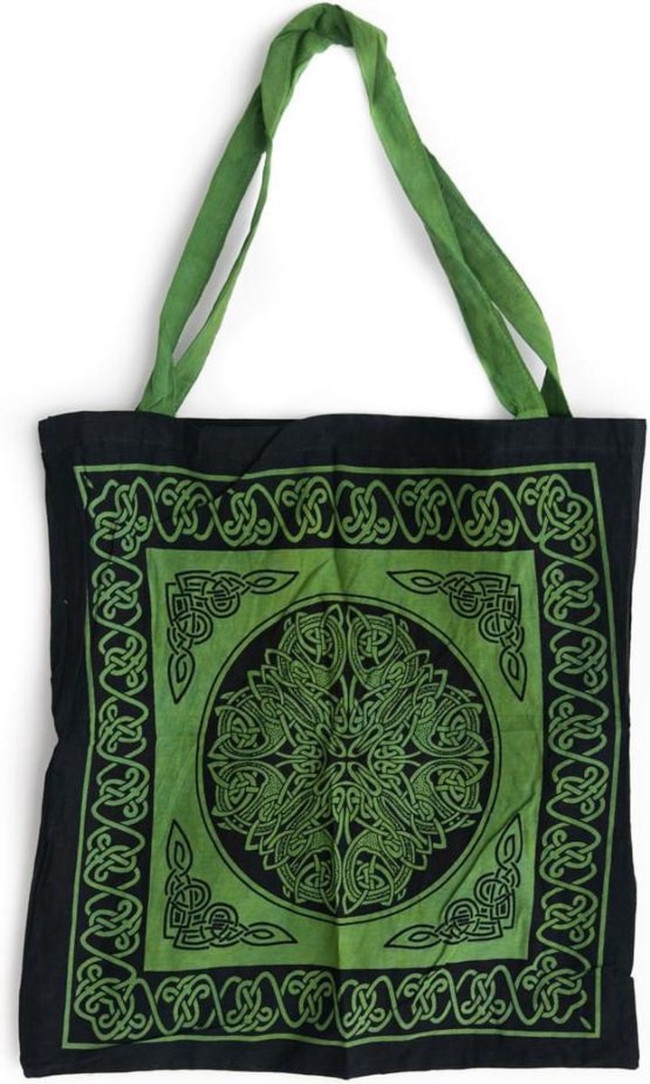 Tote Tas Katoen – Keltische Knoop (45 cm)