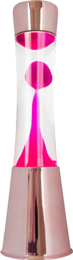 Lavalamp (roségoud / roze) | bol.com