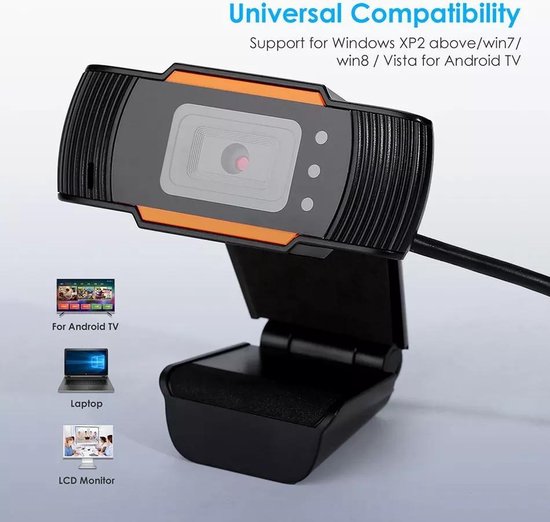 Full HD Webcam 1080 - Hoog Kwaliteit Camera Usb - AUTOFOCUS Webcam