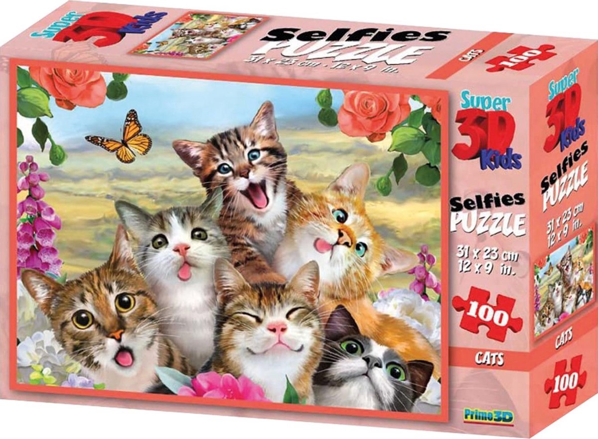 cat selfie puzzle