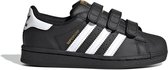 Adidas Superstar Cf C Lage sneakers - Leren Sneaker - Meisjes - Zwart - Maat 32