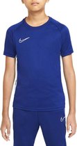 Nike Dry Academy  Sportshirt - Maat 158  - Unisex - donker blauw,wit XL-158/170