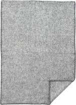 Domino lamswollen wiegdeken grijs- Klippan 65x90cm