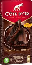 Côte d'Or Truffé & Cacao Noir de Noir Chocolade Tabletten 190 g