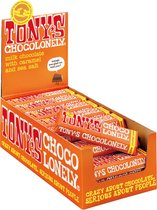 Tony's Chocolonely Bar Milk Caramel Sea Salt - 35 x 47 grammes
