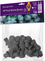 Steksteentjes Aquaforest Plugs Rocks Black 24 stuks