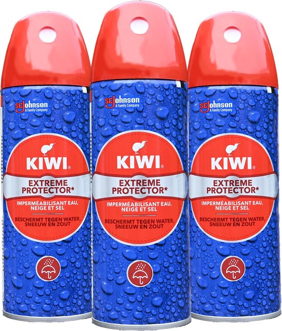 rand Koningin kleinhandel Kiwi waterdicht spray - waterafstotende spray voor textiel - schoenen en  kleding - 3x200ml | bol.com