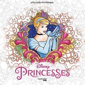 Disney Princesses Carrés Art therapie - Kleurboek voor volwassenen