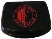 Feyenoord broodtrommel - Inclusief frisse douchegel - Cadeauset - Voordeelbundel