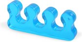 Teenspreider-Vingerspreider Silicone blauw (Per 2)