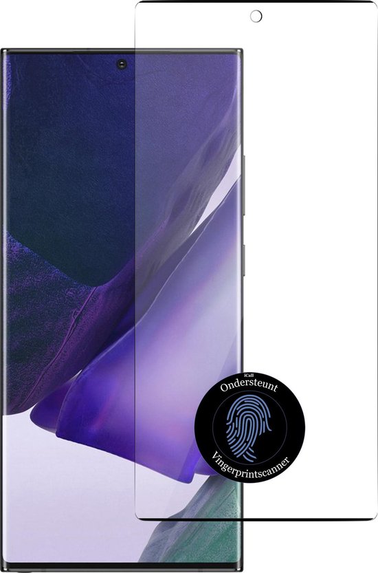 Screenprotector geschikt voor Samsung Note 20 - Full Screen Protector Glas
