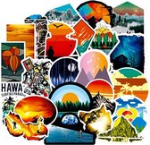 Stickers| Set van 50 Laptop Stickers | Outdoor Travel | Knutselen