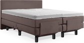 Boxspring Elektrische 180x210 Compleet Bruin
