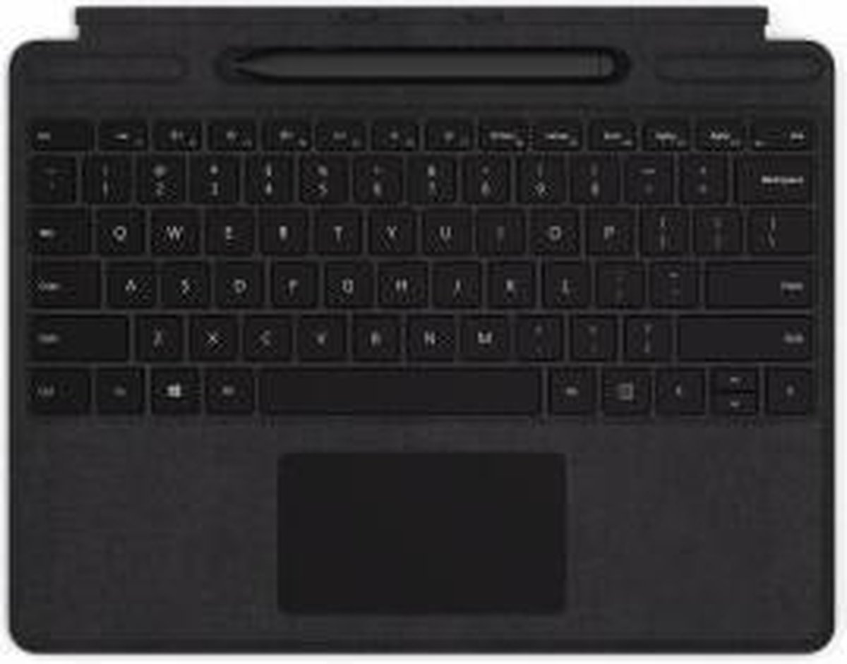 Microsoft Surface Pro X Signature Keyboard+ Pen slim - Tastatur - QWERTZ - Black - Microsoft