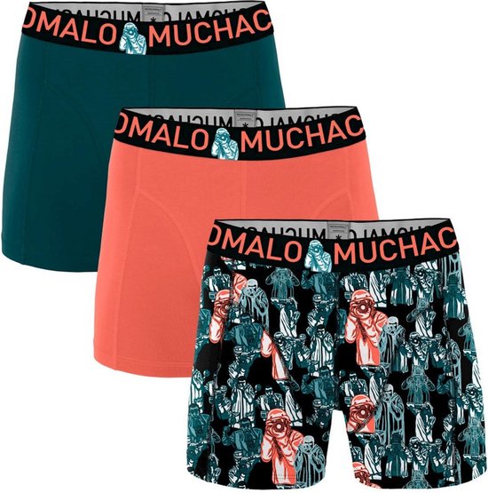 Muchachomalo - Camera - 3-pack boxershorts - multi - XXL
