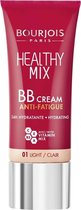 3x Bourjois Healthy Mix BB Cream Foundation 1 Light Beige