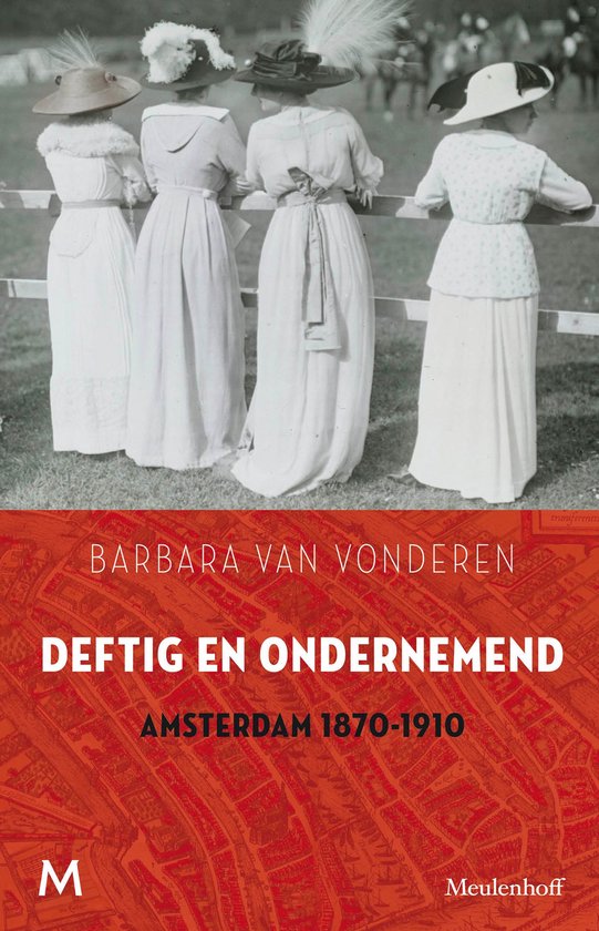 Cover van het boek 'Deftig en ondernemend' van Barbara van Vonderen