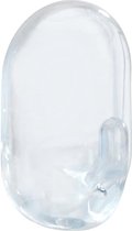 Wenko Wandhaak Medium 2,5 X 4 Cm Polystyreen Transparant 3 Stuks