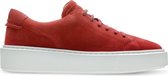 Clarks - Dames schoenen - Hero Lite Lace - D - red suede - maat 7