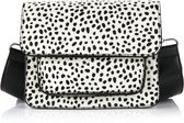 Schoudertas cheetah  design | Zwart - Wit