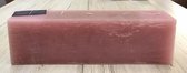 Rasteli Luz rechthoekige kaars met 5 lonten L40xB8xH12cm - roze taupe