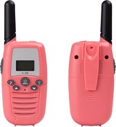 DrPhone WT1- 22 kanaals Walkie Talkies - Voor Kinderen - 3 Kilometer - Roze