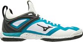 Mizuno Sportschoenen - Maat 46.5 - Mannen - wit/blauw/zwart