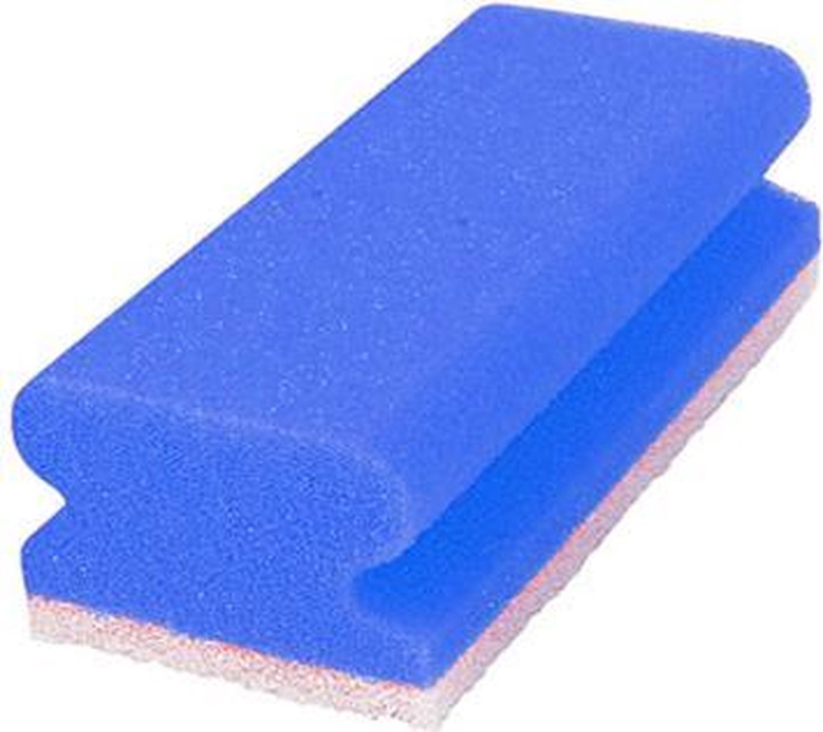 Goedkoopste MAUS schuurspons met greep blauw 40 stuks - 4 kleuren leverbaar