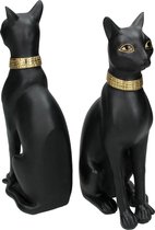 Kersten Bookstand Egyptian Cat Black 23x8x21cm