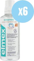 6x Elmex Tandspoeling Sensitive 400 ml
