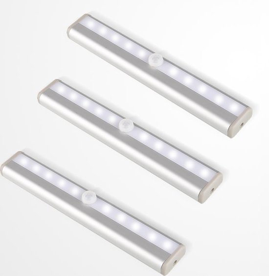 Kastverlichting LED met bewegingssensor- Keukenverlichting op batterij -  LED Kast... | bol.com