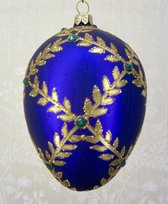 Christel Dauwe Collection : kerst versieringen : Fabergé stijl eieren - 4 delig set