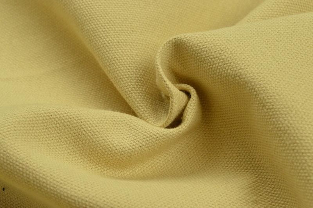 Canvas stof - Champagne - 10 meter
