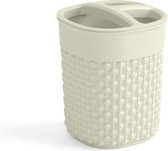 FILO TANDENBORSTELHOUDER IVORY 9X9XH12CM