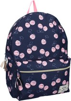 Milky Kiss Young, Wild & Free - Rugzak - Schooltas meisje - Blauw - Cherry