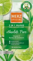 Merz Spezial Gezichtsmasker 2in1 Peeling & Verzorging - Absolute Pure (9 ml)