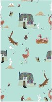 KEK Amsterdam Wallpaper Forest Animals| mint